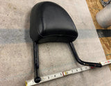 OEM Harley VROD Black Low Sissybar w Pad Logo Upright Backrest 51145-04 Factory!