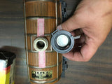 Vtg Jim Beam Railroad Decanters EMPTY JB Turner Barrel Car Caboose Wood Freight