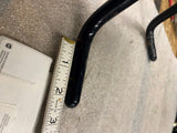OEM Harley VROD Black Low Sissybar w Pad Logo Upright Backrest 51145-04 Factory!