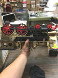 Vtg Jim Beam Railroad Decanters EMPTY JB Turner Barrel Car Caboose Wood Freight