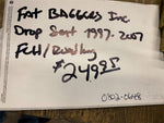 FBI Fat Baggers Inc Paul Yaffee Custom Drop Seat Harley Touring FLH Glide 97-07
