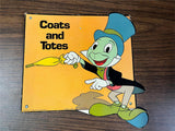 VTG Walt Disney Jiminy Cricket Coats Totes Kindergarten Elementary School Poster