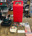 Vtg coleman powerhouse 290-700 Green Clean Case Extras Literature Lantern Campin