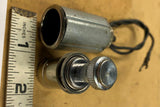 Vtg Casco12v Cigarette Car Lighter Chrome Knob Hot Rod Motorcycle Acc Truck USA!
