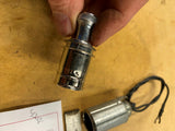 Vtg Casco12v Cigarette Car Lighter Chrome Knob Hot Rod Motorcycle Acc Truck USA!