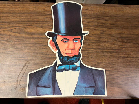 VTG Amscan Kindergarten Elementary Abraham Lincoln Presidential Wall Decor