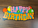 VTG Kindergarten Elementary Happy Birthday Celebration Wall Decor