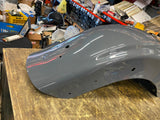 NOS Gunship Grey CVO Rear Fender Harley Touiring STreet Road Glide FLH w Trim!