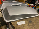 Left OEM Saddlebag Lid Harley Touring FLH Glide 2011 Brilliant Silver Pearl?