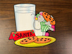 VTG Christmas Milk N Cookies Mouse Stealing Holiday Seasonal Decor