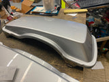 Left OEM Saddlebag Lid Harley Touring FLH Glide 2011 Brilliant Silver Pearl?