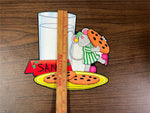 VTG Christmas Milk N Cookies Mouse Stealing Holiday Seasonal Decor