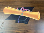 VTG 1981 Made In USA Beistle Co Kindergarten Elementary Graduation Wall Decor