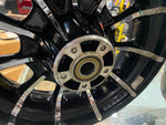 Custom CVO Mag Wheels 5.5x16 3x17 Black Chrome 2009^ Harley Touring FLH Glide