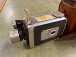 Vintage 1950s Made In USA Kodak Brownie Turret 3 lens f/l 8mm movie camera