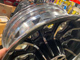 Custom CVO Mag Wheels 5.5x16 3x17 Black Chrome 2009^ Harley Touring FLH Glide