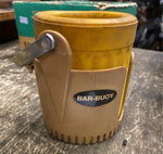 Vtg 1980's Bar-Buoy Original Drink Cup Holder Harley Honda Motorcycle Auto Perio