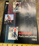 Vtg 1983 Schwinn Bicycles Full Line Catalog Brochure BMX Predator Sting Letour C