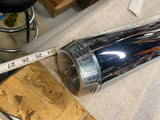 Stash Tube Fake Slip on Muffler Harley Touring Bub Exhaust Glide FLH Road king