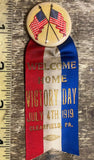 Victory Badge WW1 Doughboy Clearfield Pa 1919 Parade Badge Medal Welcome home!
