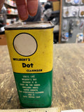Vtg Wyandotte Wilbert DOT Cleanser Sealed Can 1940's Household Service Station!