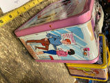 Vtg 1967 Campus Queen Metal Lunch Box Barbie Magnetic Game Kit King-Seeley Toy