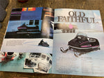 Vtg 1978 Arctic Cat Snowmobile Full Line Catalog Brochure Literature Ac Clothing