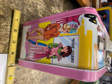 Vtg 1967 Campus Queen Metal Lunch Box Barbie Magnetic Game Kit King-Seeley Toy