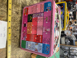Vtg 1967 Campus Queen Metal Lunch Box Barbie Magnetic Game Kit King-Seeley Toy