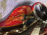 2011 Harley Ultra Classic Glide CVO Black Ember Rio Red Flame Fairing FLHTCUSE6