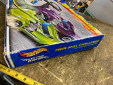 NIB Mattel Hot Wheels Twin Mill Challenge Electric Slot Racing set