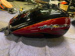 2011 Gas Tank Harley Ultra Classic Glide CVO Black Ember Rio Red Flame FLHTCUSE6