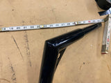 10" 1 1/4 Mini Ape Handlebars webbed Black Harley Sportster Dyna Softail Chopper