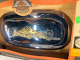 Air Cleaner Insert V Wing logo Harley Sportster Shovelhead Chrome Gold Oval