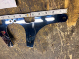 Sportster 1982-1993 Sissybar side Plates Backrest Ironhead Evo 883 1200 Khrome W
