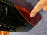 2011 Righ SAddlebag Harley Ultra Classic CVO Black Ember Rio Red Flame FLHTCUSE6