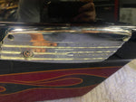 2011 Righ SAddlebag Harley Ultra Classic CVO Black Ember Rio Red Flame FLHTCUSE6