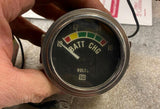 NOS OEM Stewart Warner Deluxe voltmeter gauge Harley FLH Panhead Shovelhead Auto