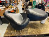 Mustang Wide Vintage Seat Harley Softail Heritage Fatboy 2000-06 FLST FXST Touri