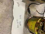 NOS OEM Stewart Warner Deluxe voltmeter gauge Harley FLH Panhead Shovelhead Auto