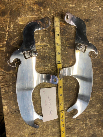 Detachable Windshield Mounts Brackets Harley OEM Compact Softail Deuce 57824-00a