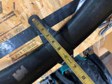 Vivid Black Front Fender Harley Deuce FXSTD OEM Wide Glide Fork