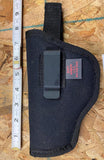 Soft Armor Side HOlster Nylon Clip Pistol S&w med frame 38 special colt?