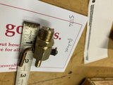 OEM Harley Aermacchi Vtg Petcock Fuel Valve benelli ducati moto morini MV agusta