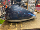 Harley OEM 2019 FLXHSE CVO Gas Tank Charred Steel Ligh Silver Street Glide Mint!
