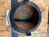 Vtg 1800's Marietta Pa Glue Pot Kettle Cast Iron Handle USA Antique Pan Blacksmi