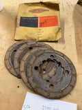 Harley Davidson NOS NEW 37992-61P Friction Plates Sprint 250 CH set of 4