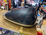 Harley OEM 2019 FLXHSE CVO Gas Tank Charred Steel Ligh Silver Street Glide Mint!