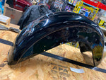 Vivid Black OEM Front Fender Harley Heritage Softail FLSTC Stripe Air Brush Fact