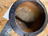Vtg 1800's Marietta Pa Glue Pot Kettle Cast Iron Handle USA Antique Pan Blacksmi